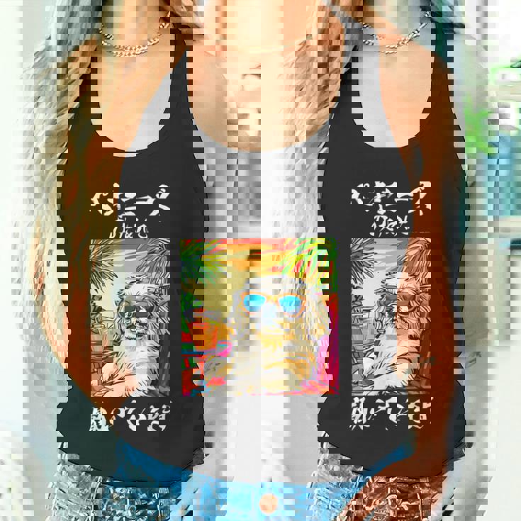 面白いtシャツ ペキニーズ イヌ わんこ メンズ 犬好き グッズ おもしろ 面白い 服 ネタ わんこ ウケ タンクトップ