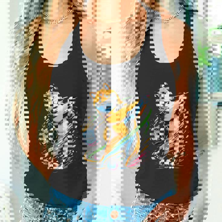 面白いtシャツ 柴犬 ゴルフ イヌ わんこ メンズ 犬好き グッズ かわいい おもしろ 面白い 服 ネタ タンクトップ