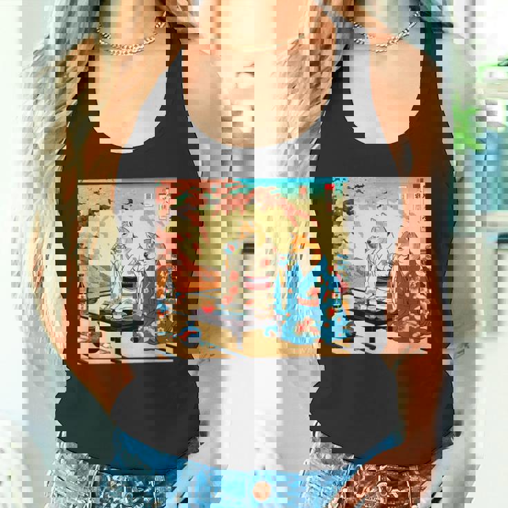 面白いtシャツ 柴犬 酒 イヌ わんこ メンズ 犬好き グッズ かわいい おもしろ 面白い 服 ネタ 浮世絵 タンクトップ