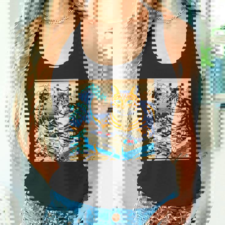 面白いtシャツ 猫 ネコ ゲーム ゲーマー メンズ 猫好き グッズ おもしろ 面白い 服 ネタ 猫の下僕 タンクトップ