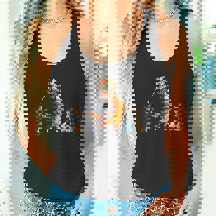 面白いtシャツ 猫 ネコ ゴルフ にゃんこ メンズ 猫好き グッズ かわいい おもしろ 面白い 服 ネタ タンクトップ