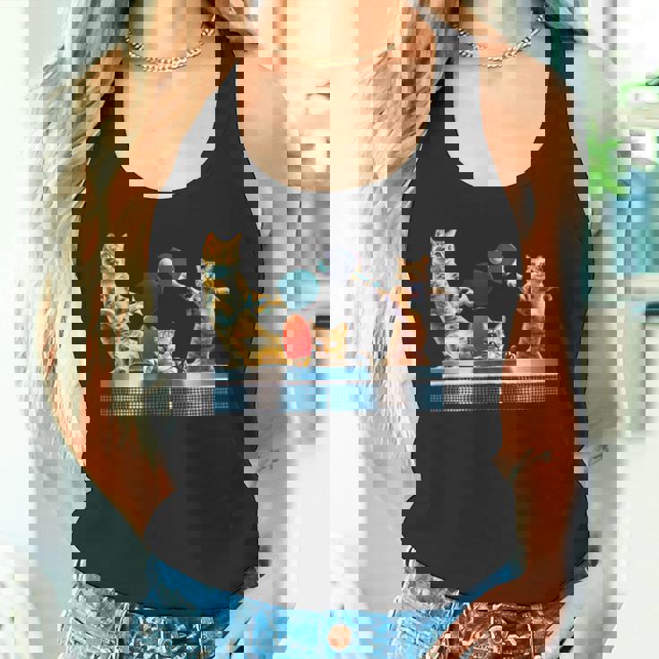 面白いtシャツ 猫 ネコ メンズ 卓球 猫好き グッズ おもしろ 面白い 服 ネタ にゃんこ 猫の下僕 タンクトップ