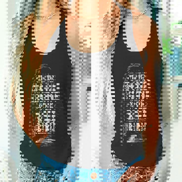 メンズ 面白いウナギの魚の言葉ゲーム 面白いウナギ タンクトップ