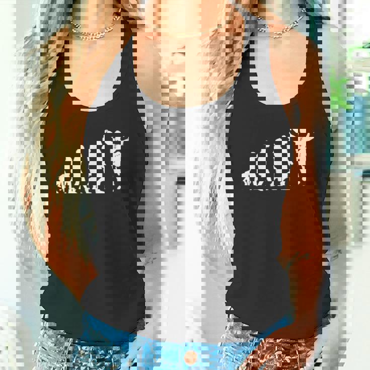 面白いカンフー太極拳進化デザイン 気功ファン用 タンクトップ