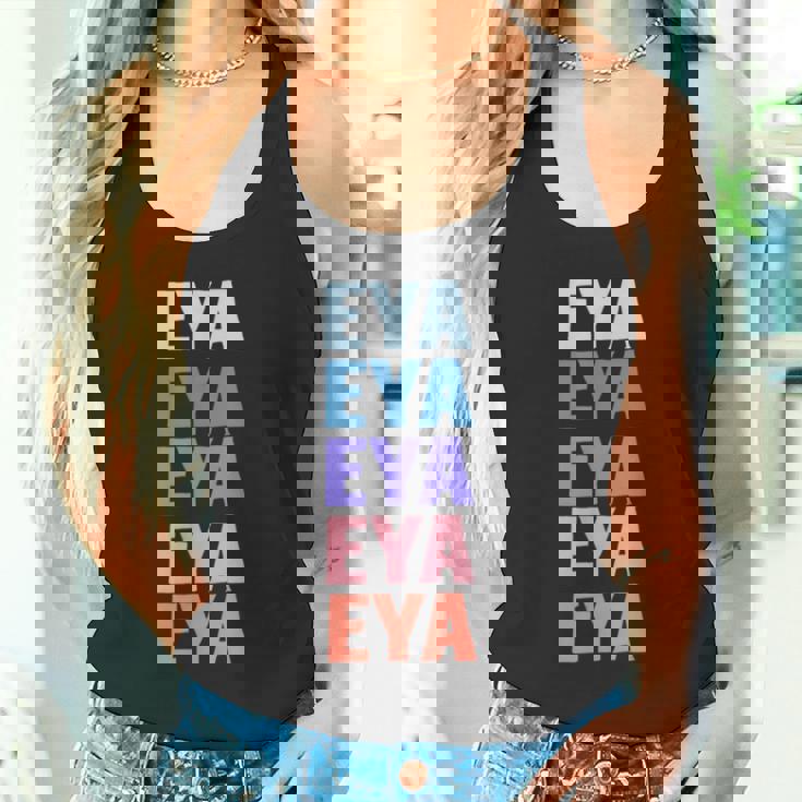 面白いギフト名 Eya 名前入り タンクトップ