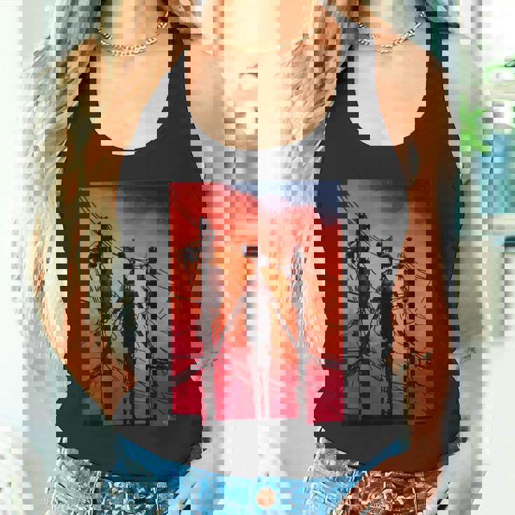 面白いダビングサイレンヘッド ヴィンテージミームキャラクター キッズギフト タンクトップ