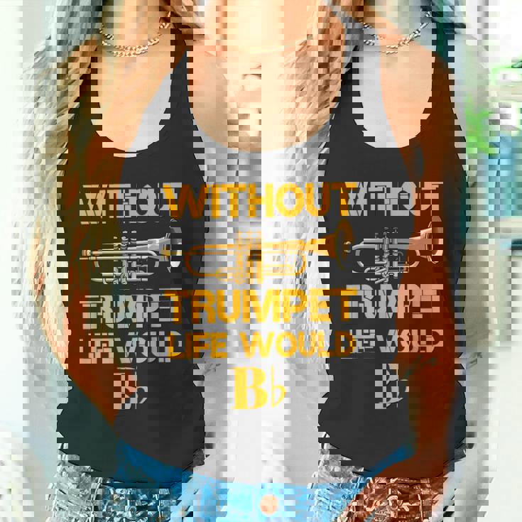 面白いトランペットシャツ 駄じゃれマーチングバンド トランペットジャズミュージシャン タンクトップ