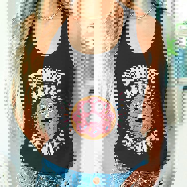 面白いドーナツしゃれ タンクトップ