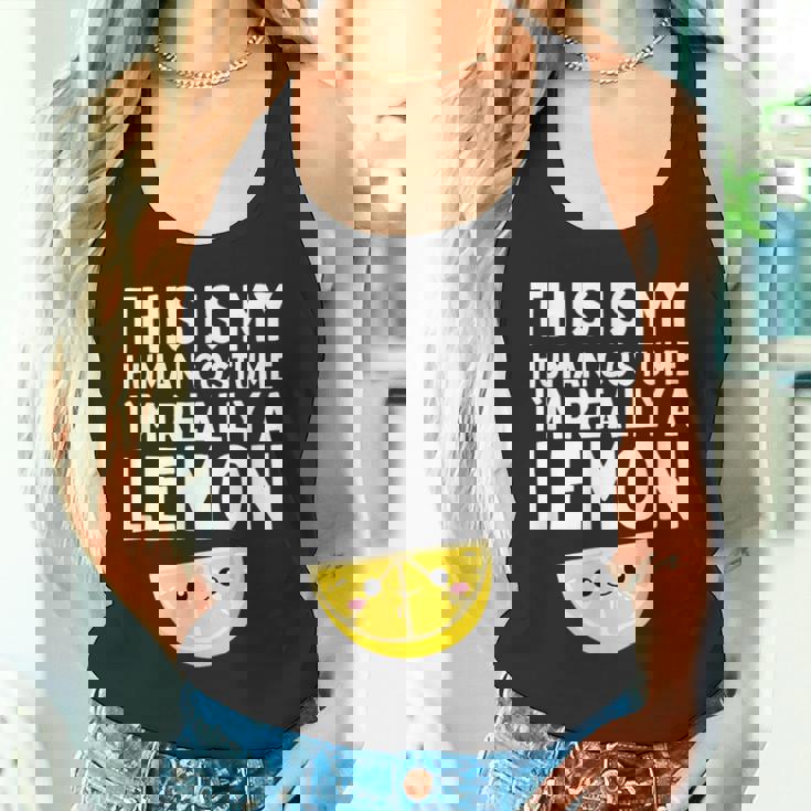 面白いレモンデザイン レモネード フルーツ愛好家 メンズ レディース キッズ タンクトップ