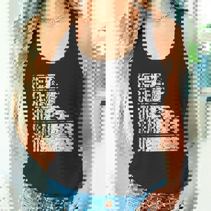 面白いロッククライミング 引用 登山家 & ボルダリング タンクトップ