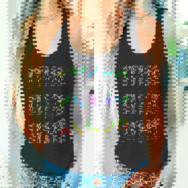 面白い代数のダンス機能 数学先生 オタクギフト アイデア タンクトップ