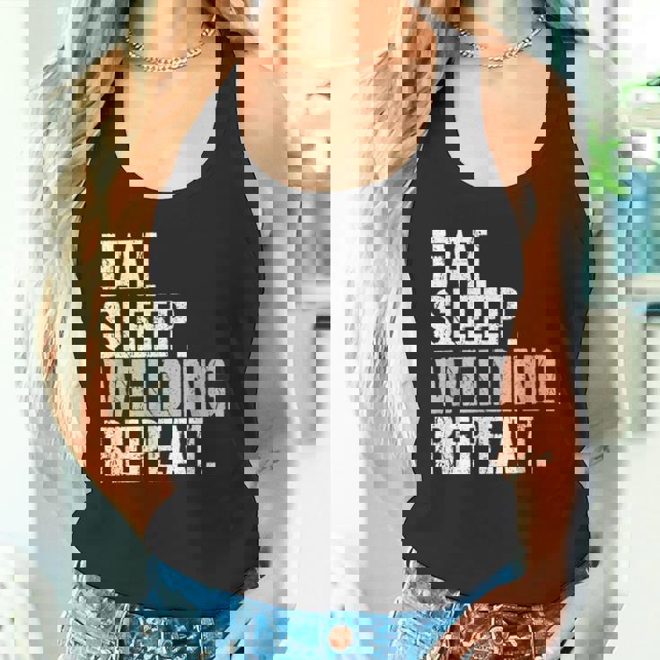 食べる睡眠溶接リピート溶接機 タンクトップ