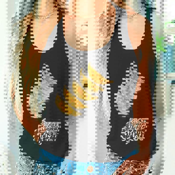 餃子 ぎょうざ Gyoza【中華 Okazu】ご飯タイム【変なtシャツ屋さん】面白い ポップ デザイン イラスト タンクトップ