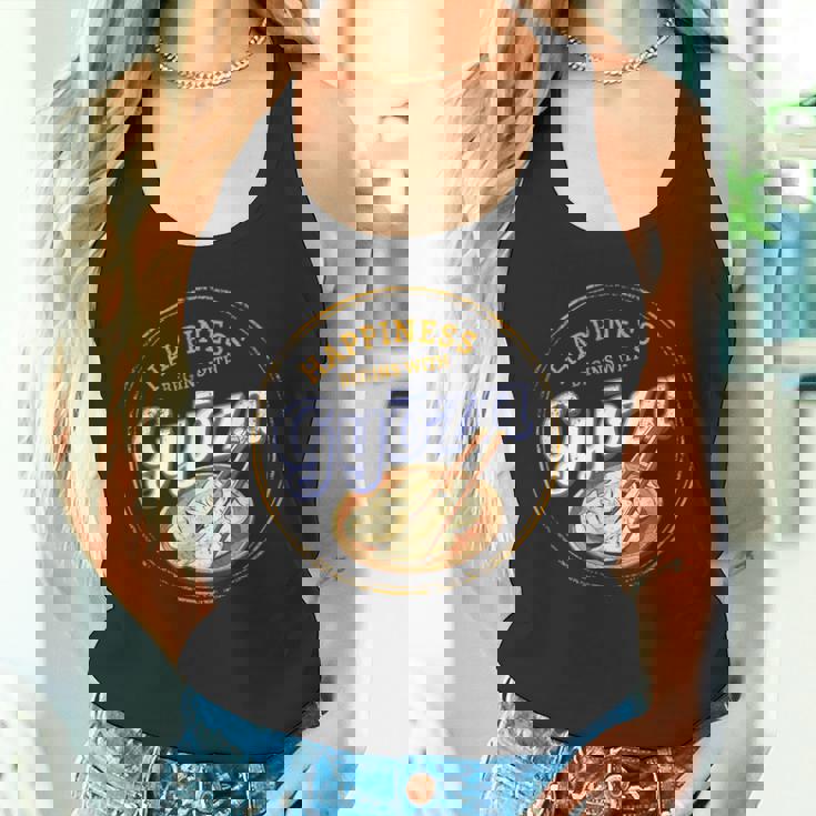 餃子 食品 餃子 レトロ クック ヴィンテージ 日本のホリデー お土産 タンクトップ