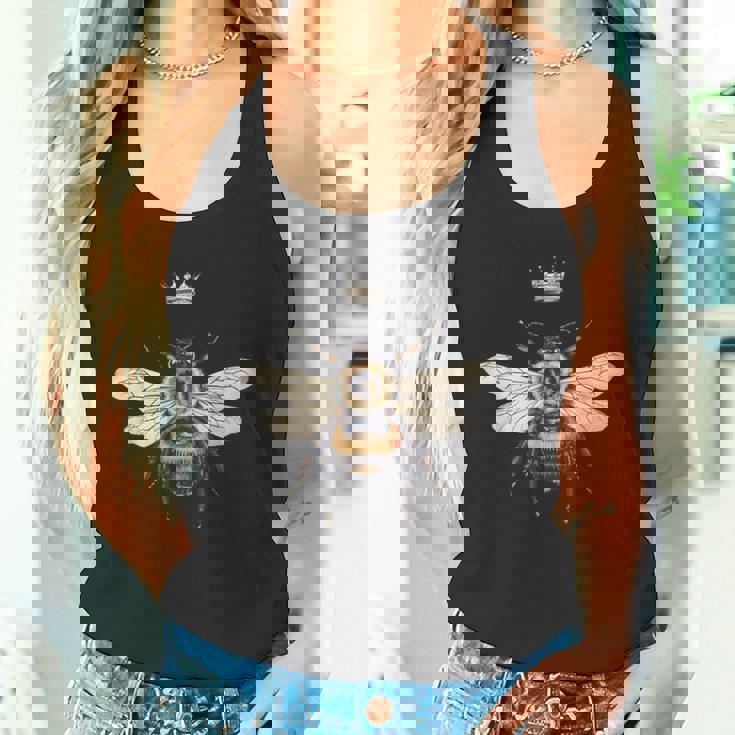 養蜂愛好家のためのモダンなフレンチ女王蜂。 タンクトップ