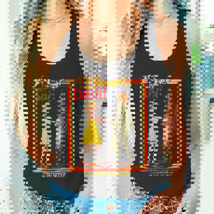 魔法のは、悪魔バフォメット悪魔と踊ってみましょうおかしい タンクトップ