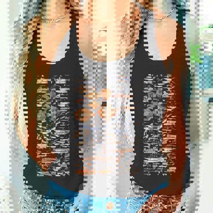 魚の概要と名前。 タンクトップ