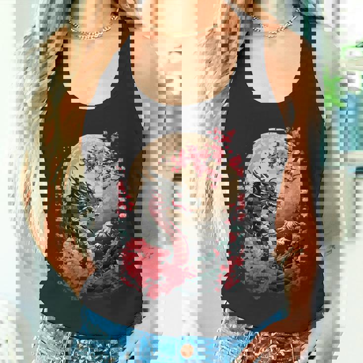 黒龍 桜 日本 美学 日本龍 タンクトップ