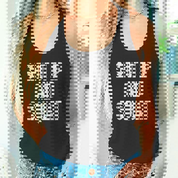 黙ってスクワット タンクトップ