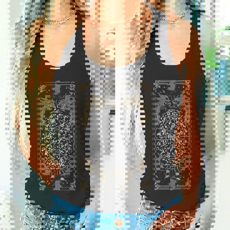 龍体文字フトマニ図タロット 幸運 タンクトップ