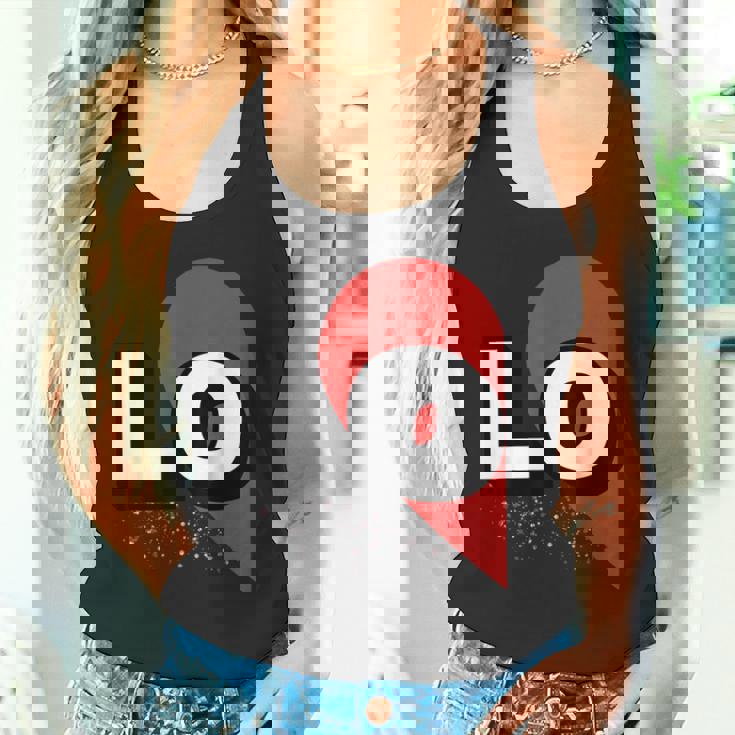 ２人で着るとハートが出来る Loveの文字になる 「Lo」カップル 恋人 タンクトップ