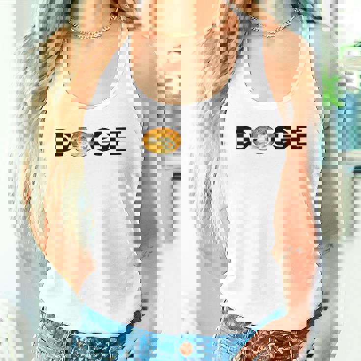 - Doge Dogecoin 暗号通貨 Fun Me Coin タンクトップ