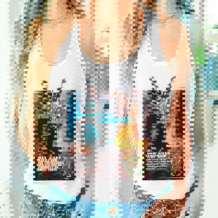 The 27 Club_Jimi Hendrix_001_Back Printed タンクトップ