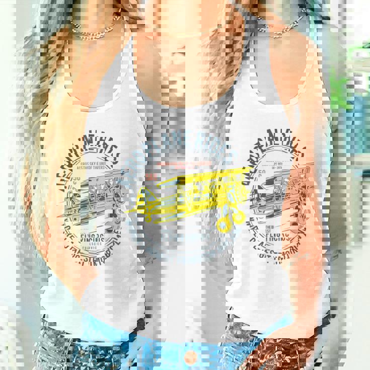 Aeroplane Rides カスタム フライングサーカス 複葉機 タンクトップ