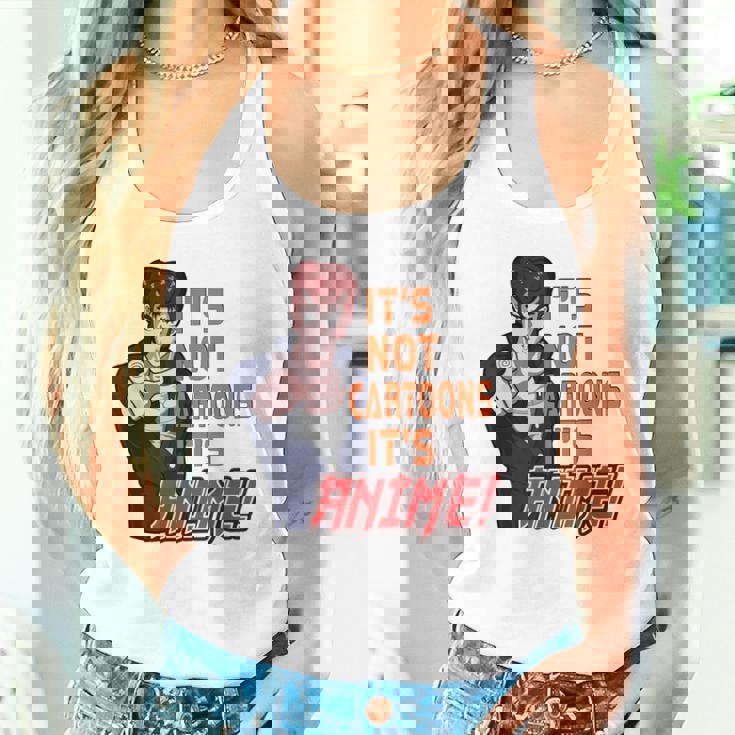 Anime Hombres Niños No Es Dibujos Animados Es Anime Manga Divertida Camiseta sin mangas