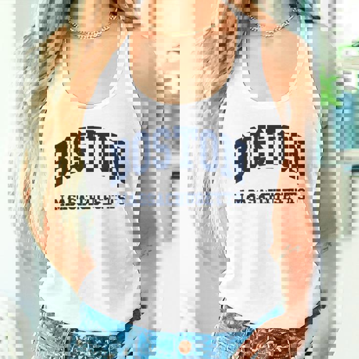 Boston Massachusetts Throwback Classic タンクトップ