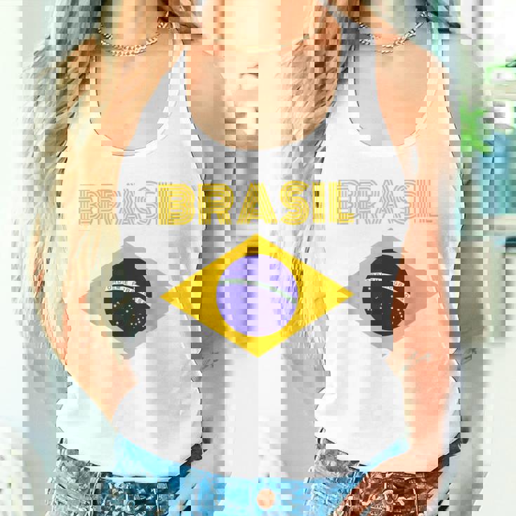 Brasilブラジルブラジル国旗 タンクトップ