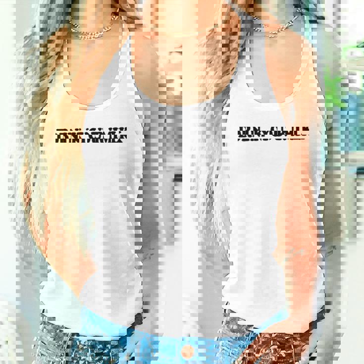 Drink Your Milk MilkDad Drink Your Milk タンクトップ