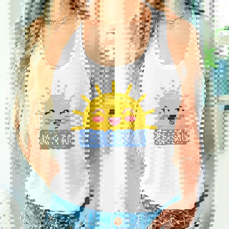 Rise Andhineummerunshine グラフィック 長袖tシャツ タンクトップ