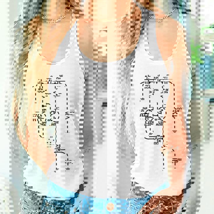 Fuzz Pedal スケマティック図 ゲルマニウム Pnp 回路効果 タンクトップ