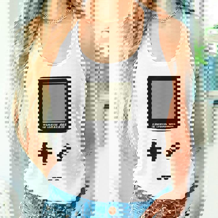 Gameboy オリジナルゲーマー 面白いオタクビデオゲームシャツ タンクトップ