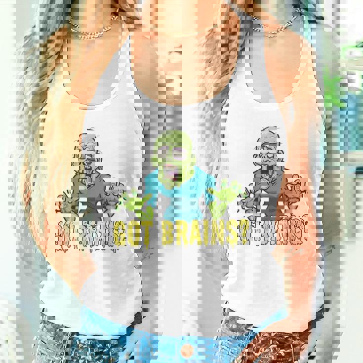 Got Brains Hungry Zombie ハロウィン 漫画 ゾンビ タンクトップ