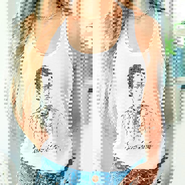 Gustav Mahler グスタフ・マーラー オーストリアの作曲家、指揮者。 音楽 タンクトップ