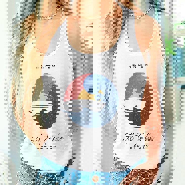 Hang 10 Catch The Waves サーフボード サーフ サーフィン タンクトップ