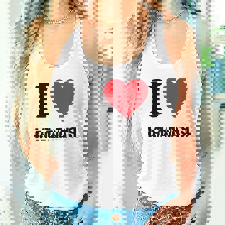 I Heart 浜松 Japan Love 日本土産 タンクトップ