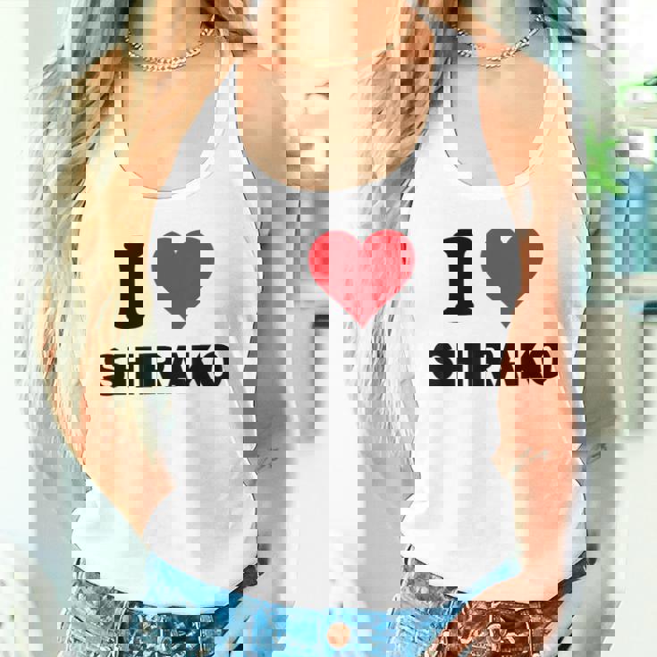 I Heart 白子ジャパンラブ 日本のお土産品 タンクトップ