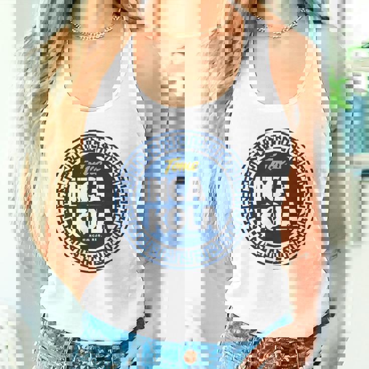 Inca Kola ペルーゴールデンコーラ バブルガム クリームソーダ タンクトップ