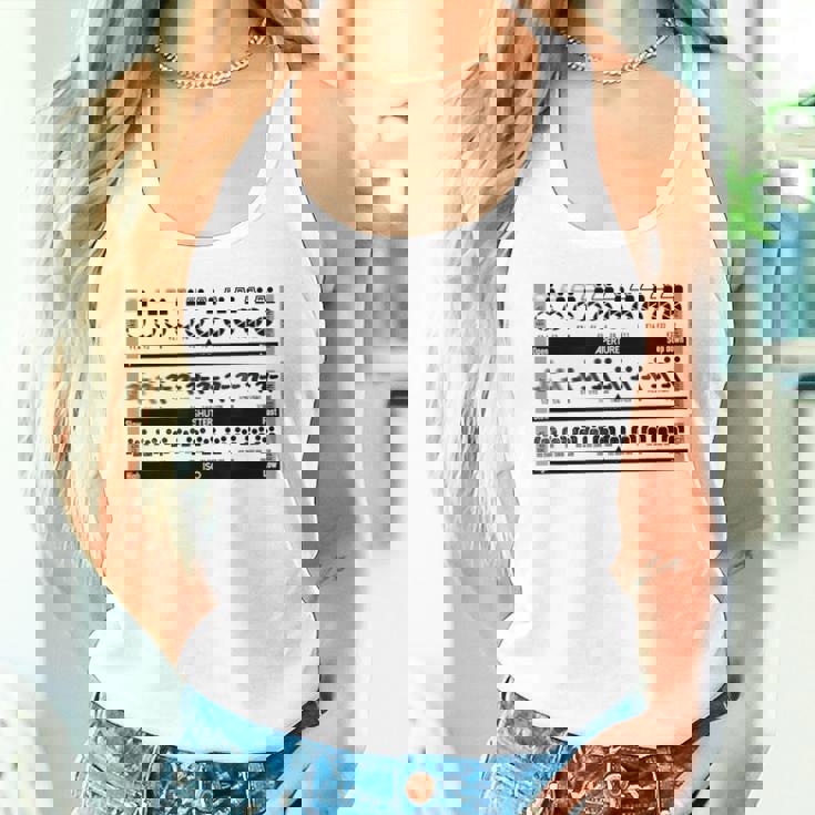 Kenko 写真用語シリーズ 「絞り・シャッタースピード・Iso感度」［ 前面デザイン］ タンクトップ