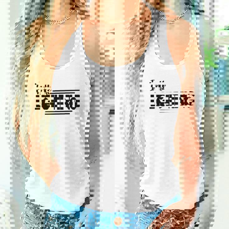 The Lightning The Thunder 面白いカップルマッチング タンクトップ