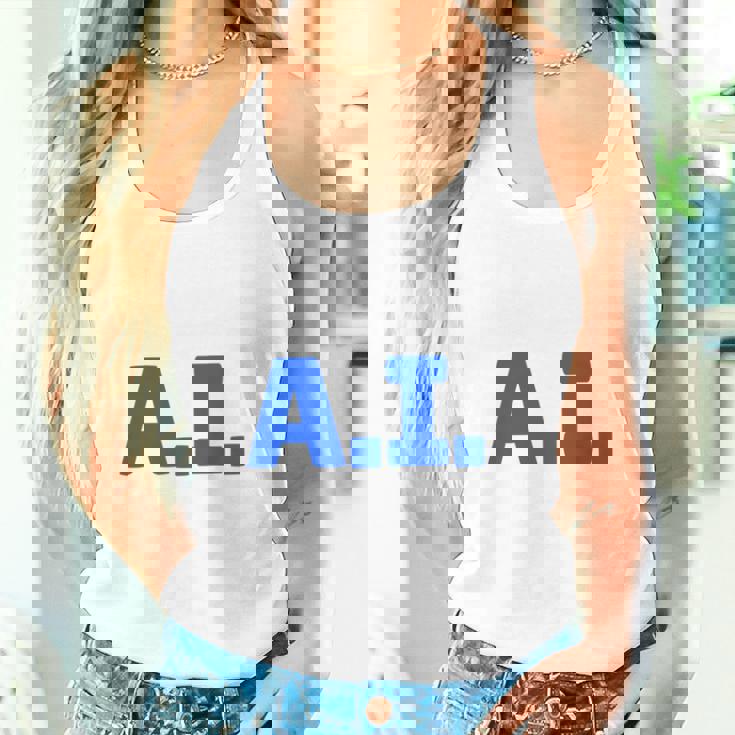 I Love AI 人工知能 長袖tシャツ タンクトップ