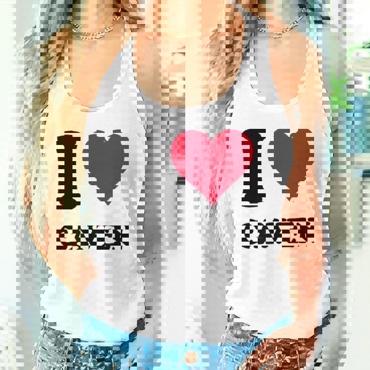 I Love Caven タンクトップ