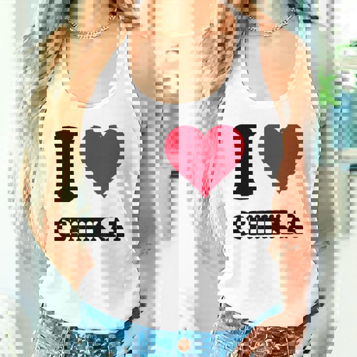 I Love Chika タンクトップ