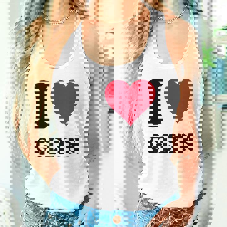 I Love Glyn タンクトップ