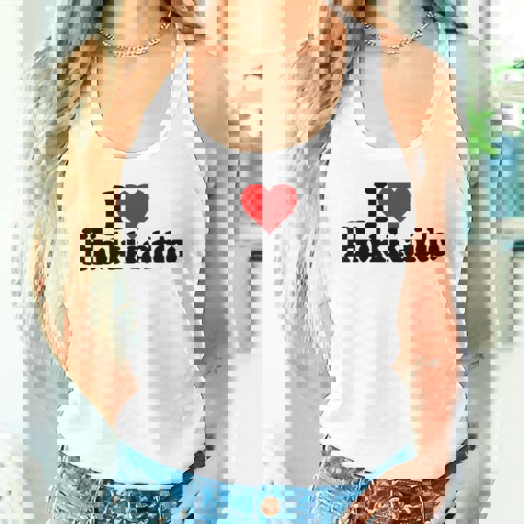 I Love Heart 北海道ジャパン タンクトップ