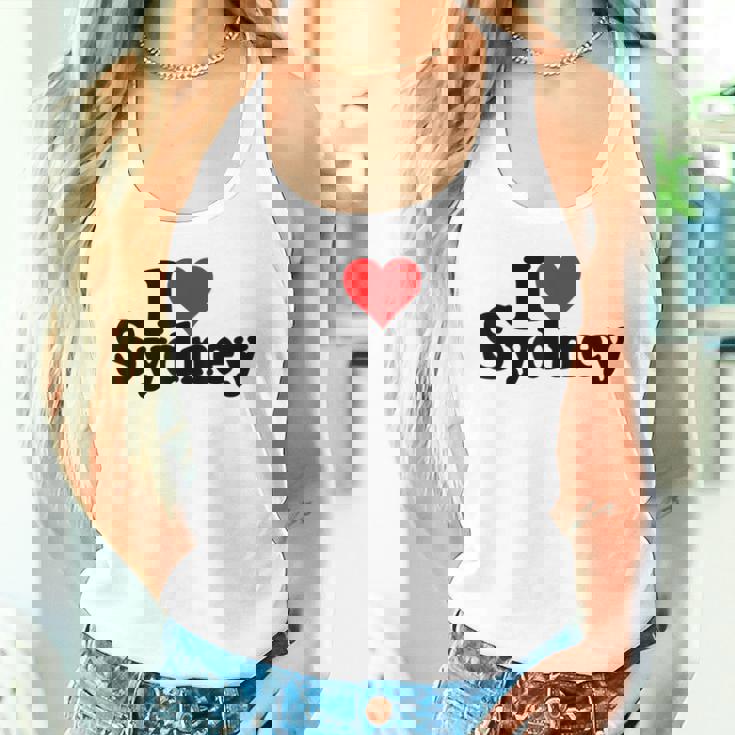 I Love Heartydneyyd Namee Australia タンクトップ