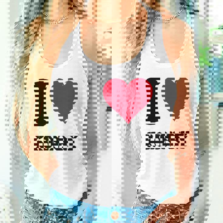 I Love Konny タンクトップ